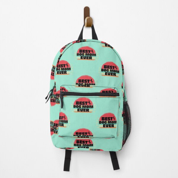 Item preview, BEST DOG MOM EVER, RETRO SUNSET designed and sold by DanaMire.