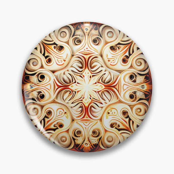 Artikelvorschau, Delicate Abstract Divine Latin Pattern Digital Painting entworfen und verkauft von CodeAndColors.