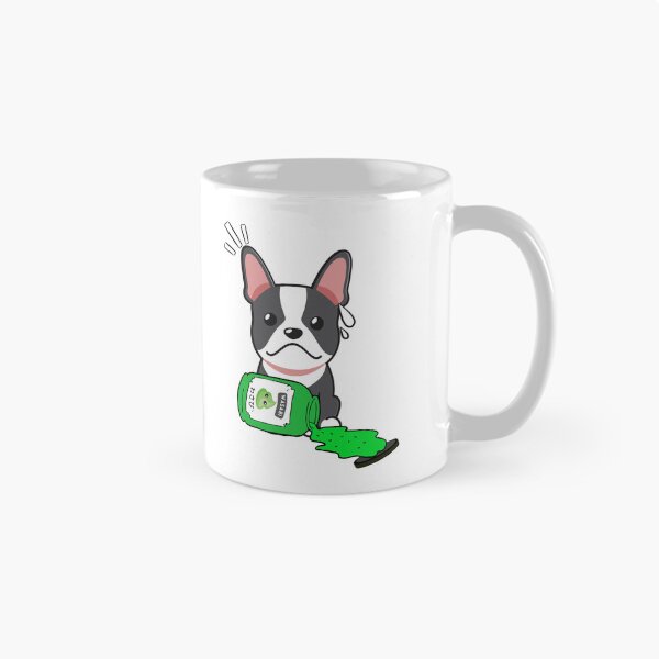 Item preview, Cute French Bulldog Spilled Wasabi Sauce designed and sold by Pet Station.