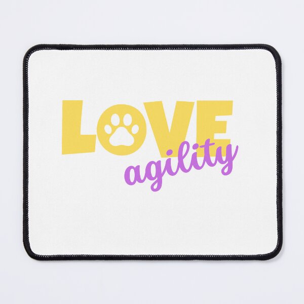 Item preview, Love agility in yellow and pink designed and sold by PausePapote.
