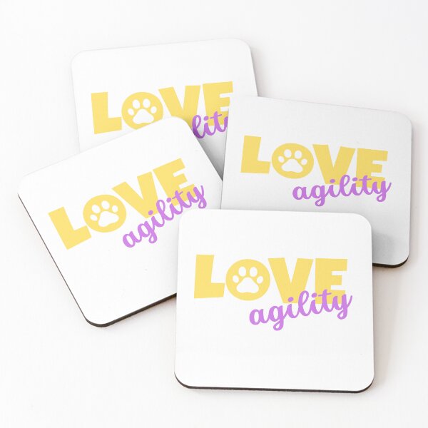 Item preview, Love agility in yellow and pink designed and sold by PausePapote.
