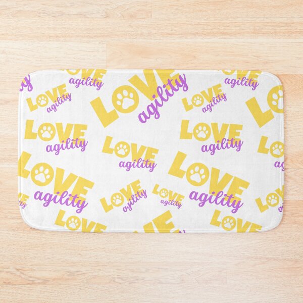 Item preview, Love agility in yellow and pink designed and sold by PausePapote.