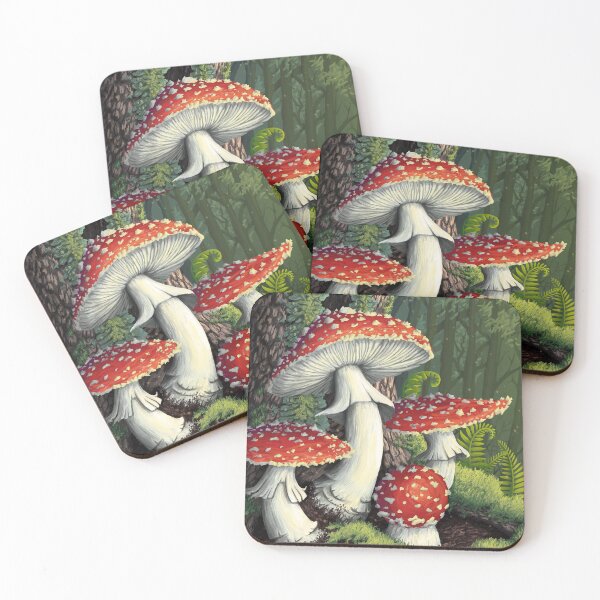Item preview, Fly Agaric (Toadstools) designed and sold by SelaRoseArt.