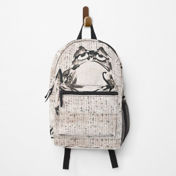 Item preview, Japanese frog vintage ink on paper by Getsuju designed and sold by blackdogshop.
