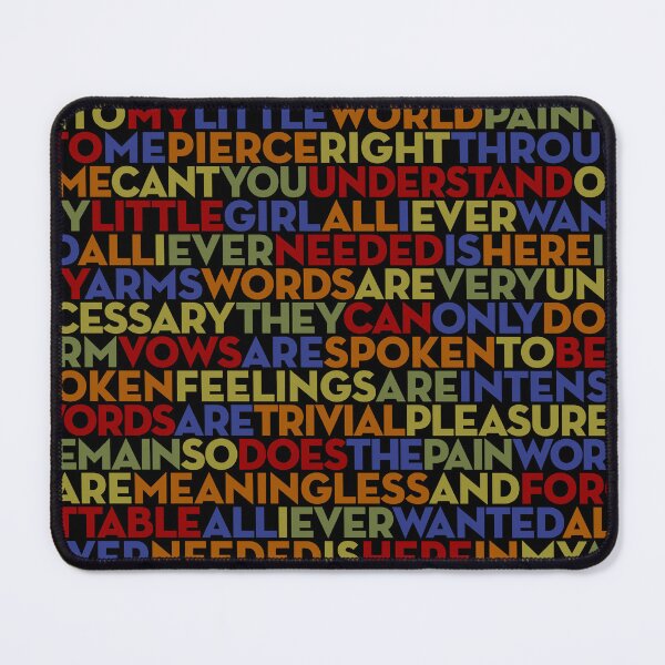 Item preview, Enjoy The Silence - Depeche Mode (lyrics) v.6 designed and sold by x1brett.