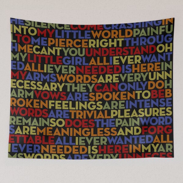 Item preview, Enjoy The Silence - Depeche Mode (lyrics) v.6 designed and sold by x1brett.