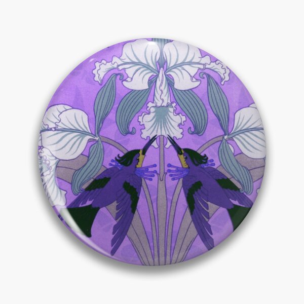 Item preview, Maurice Pillard Verneuil - Iris and Birds designed and sold by tomorrowsart.