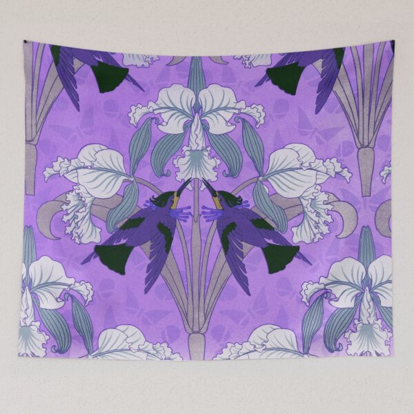 Item preview, Maurice Pillard Verneuil - Iris and Birds designed and sold by tomorrowsart.