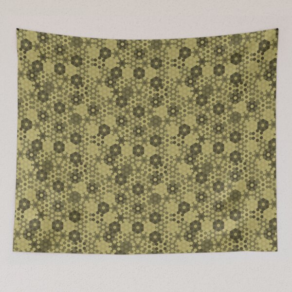 Item preview, Honeycomb Dots Medium Khaki Repeat 5748 designed and sold by Art in My Loft.
