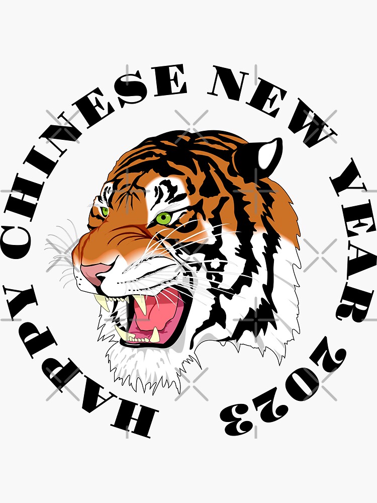 "2023 Tiger Of The Year, happy chinese new year 2023, tiger, rabbit