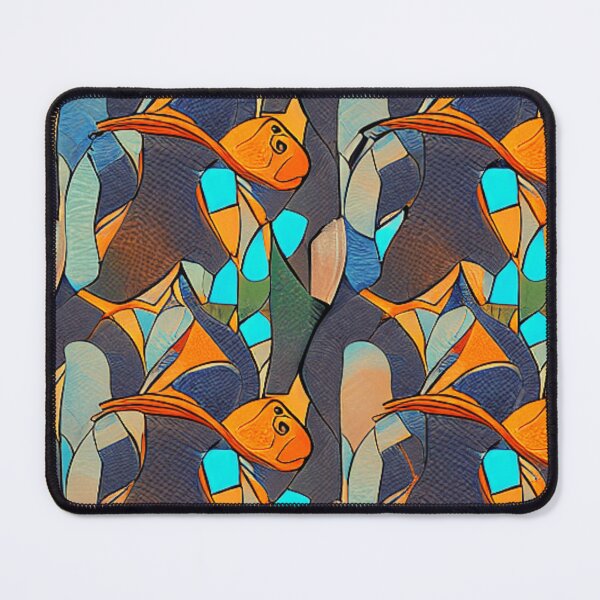 Item preview, Fish And Birds Art Deco Tessellation designed and sold by skolfid brows ⭐⭐⭐⭐⭐ (5.0).