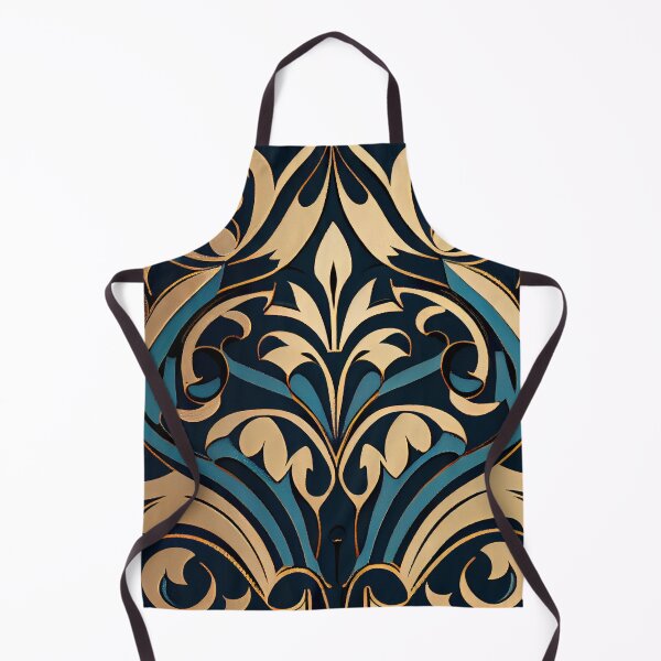 Item preview, Aggressive Hollywood Regency Pattern Digital Painting designed and sold by CodeAndColors.