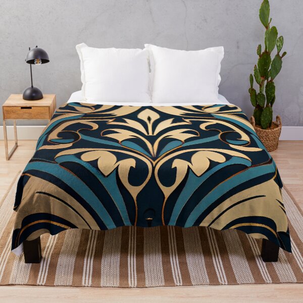 Item preview, Aggressive Hollywood Regency Pattern Digital Painting designed and sold by CodeAndColors.