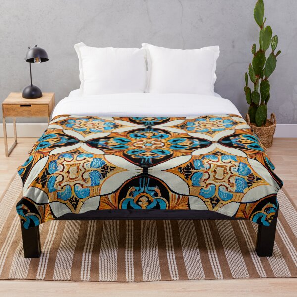 Item preview, Cool Classic New Mediterranean Pattern Digital Painting designed and sold by CodeAndColors.