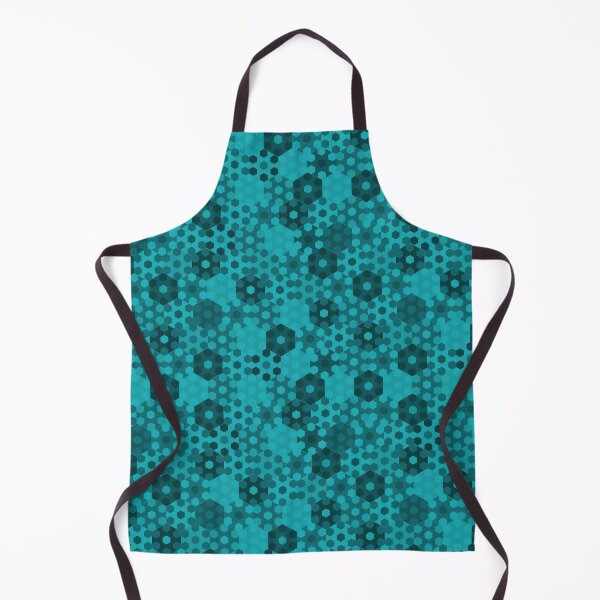 Item preview, Honeycomb Dots Teal Repeat 5748 designed and sold by Art in My Loft.