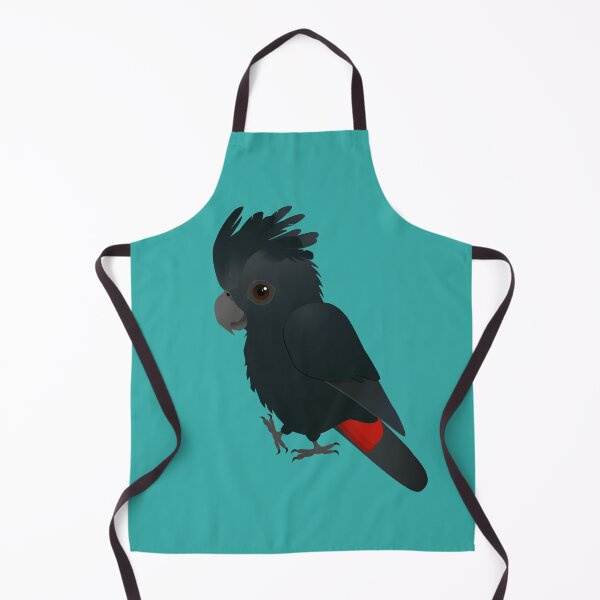 Item preview, An illustration of a cute red tailed black cockatoo designed and sold by Bwiselizzy.