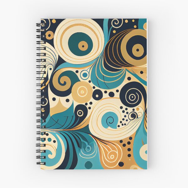 Item preview, Luxury Swirling Cartoon Scandinavian Pattern Digital Painting designed and sold by CodeAndColors.