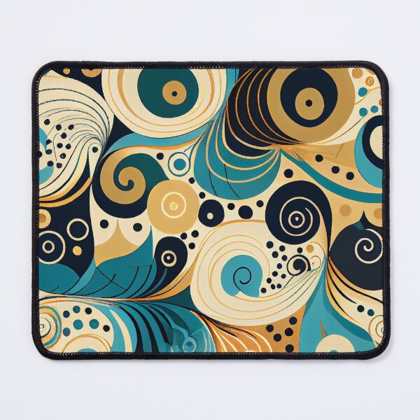 Item preview, Luxury Swirling Cartoon Scandinavian Pattern Digital Painting designed and sold by CodeAndColors.