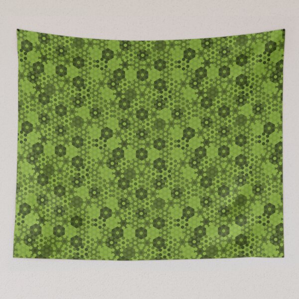 Item preview, Honeycomb Dots Yellow Green Repeat 5748 designed and sold by Art in My Loft.