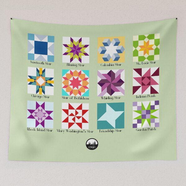 Item preview, Quilt Stars designed and sold by ClusteredSpires.