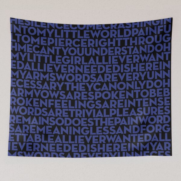 Item preview, Enjoy The Silence - Depeche Mode (lyrics) v.7 designed and sold by x1brett.