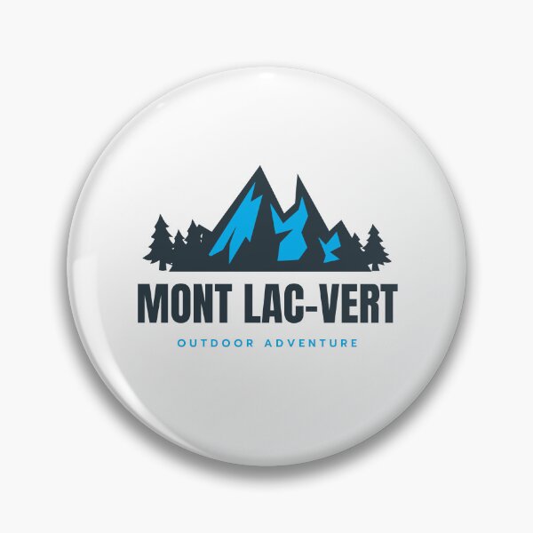 Item preview, Mont Lac-Vert in Hébertville, Quebec, Saguenay–Lac-Saint-Jean, Canada, North America - Mountain Outdoor Adventure Snowboard Ski Hiking Vintage Logo designed and sold by Vintage-TM.