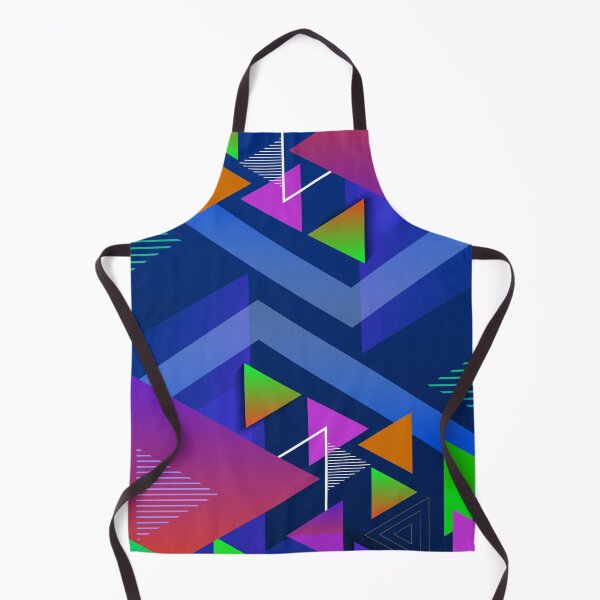 Item preview, Neon Colorful Triangle Pattern  designed and sold by hedru.