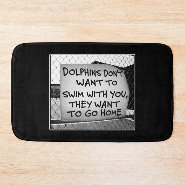 Item preview, Lema de activismo de conservación de delfines Arte digital designed and sold by Gogmagosh.