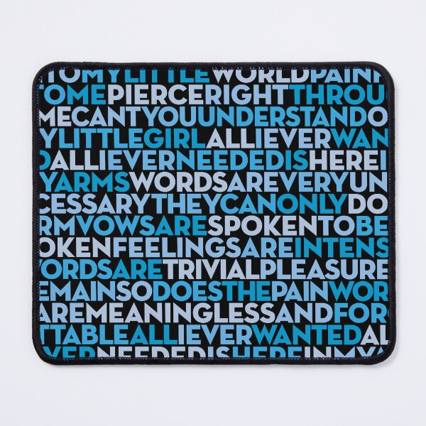 Item preview, Enjoy The Silence - Depeche Mode (lyrics) v.8 designed and sold by x1brett.