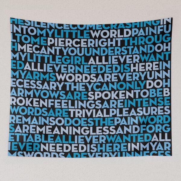 Item preview, Enjoy The Silence - Depeche Mode (lyrics) v.8 designed and sold by x1brett.