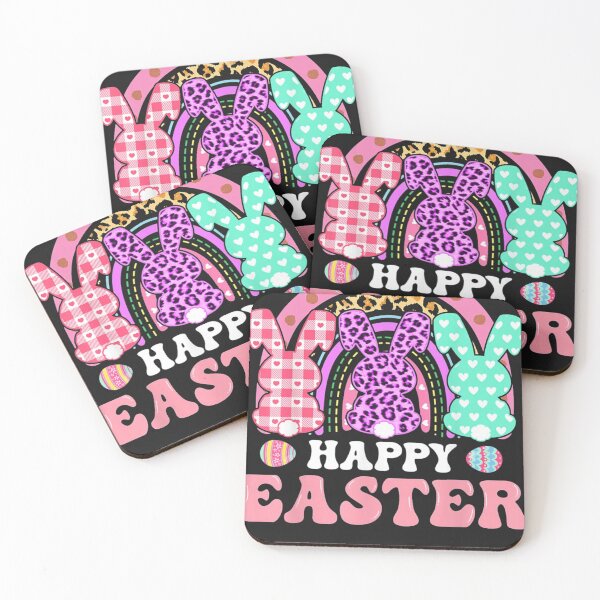 Item preview, Happy Easter Day Leopard Bunny Rabbit designed and sold by rosamaria2020.