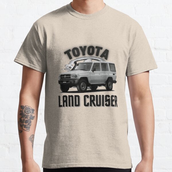 Toyota Land Cruiser With Logo Classic T-Shirt