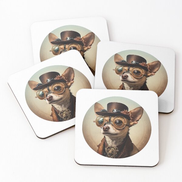 Item preview, Chihuahua Steam Punk  designed and sold by Studio-g.