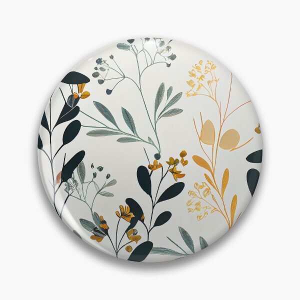 Artikelvorschau, Organic Dazzling Minimal English Countryside Chic Digital Painting entworfen und verkauft von CodeAndColors.