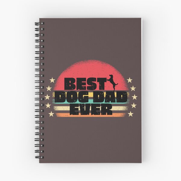 Item preview, BEST DOG DAD EVER, RETRO SUNSET designed and sold by DanaMire.
