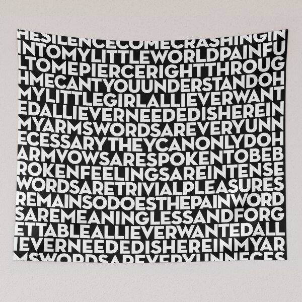 Item preview, Enjoy The Silence - Depeche Mode (lyrics) v.9 designed and sold by x1brett.