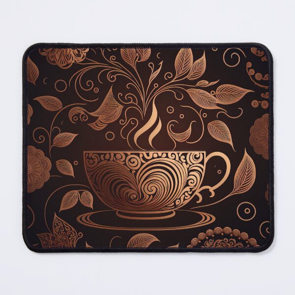 Item preview, Classic Coffee Dark Pattern designed and sold by Juliascutecornr.