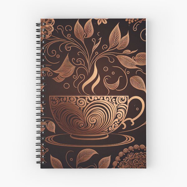 Item preview, Classic Coffee Dark Pattern designed and sold by Juliascutecornr.