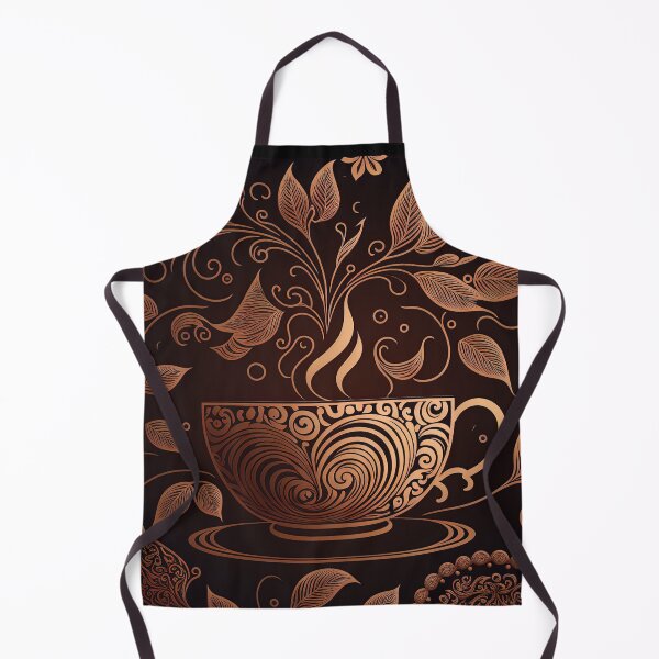 Item preview, Classic Coffee Dark Pattern designed and sold by Juliascutecornr.