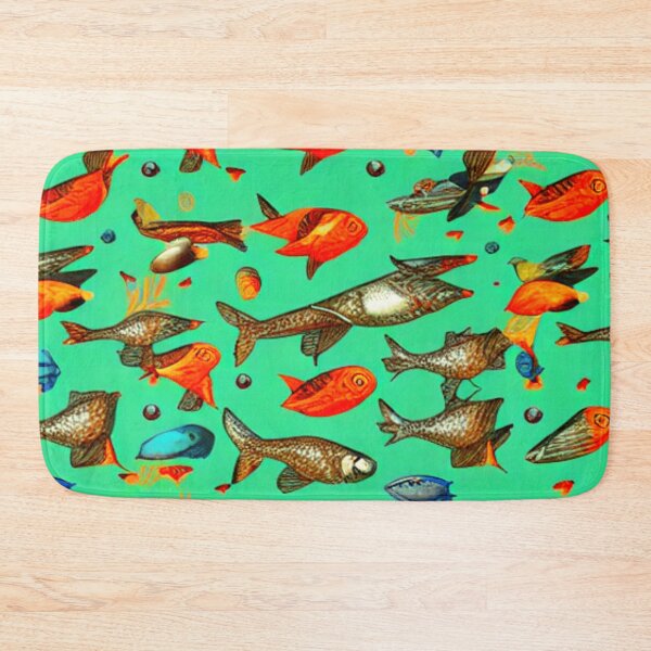 Item preview, Fish And Birds Art Deco Tessellation  designed and sold by skolfid brows ⭐⭐⭐⭐⭐ (5.0).