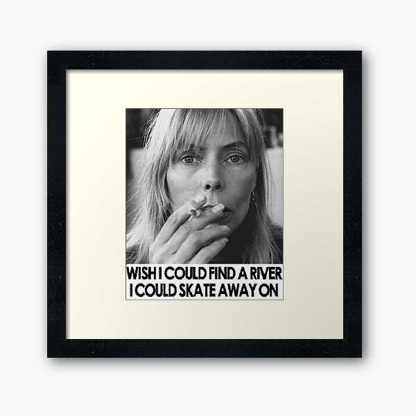 Item preview, Joni Mitchell - River  designed and sold by ArtWithHearts11.