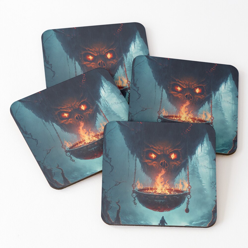 Item preview, Coasters (Set of 4) designed and sold by ARTificialTees.