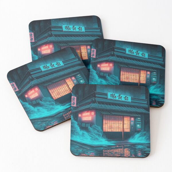 Item preview, Japanese restaurant with mystic aura  designed and sold by Hestilyass.