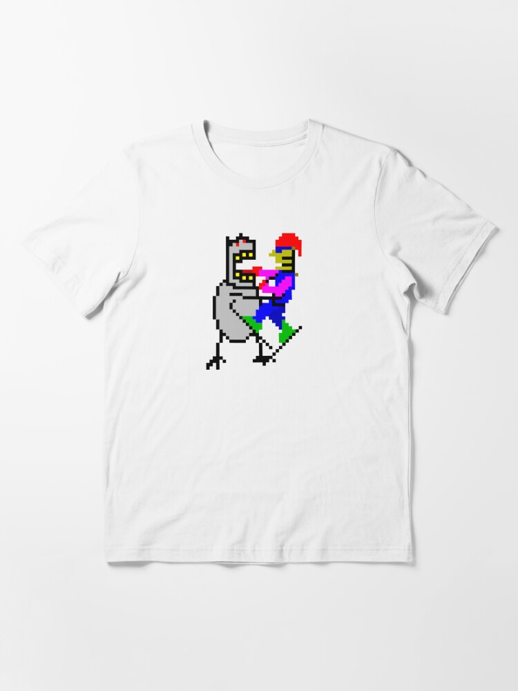 Pixel Yeti Women's Tee | Fun Gamer T-Shirt L / White