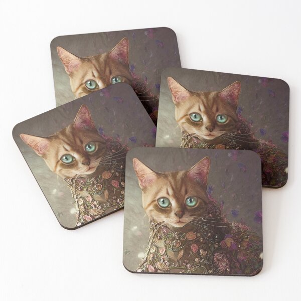 Item preview, Fantasy Cat Art designed and sold by Julia Rudens.