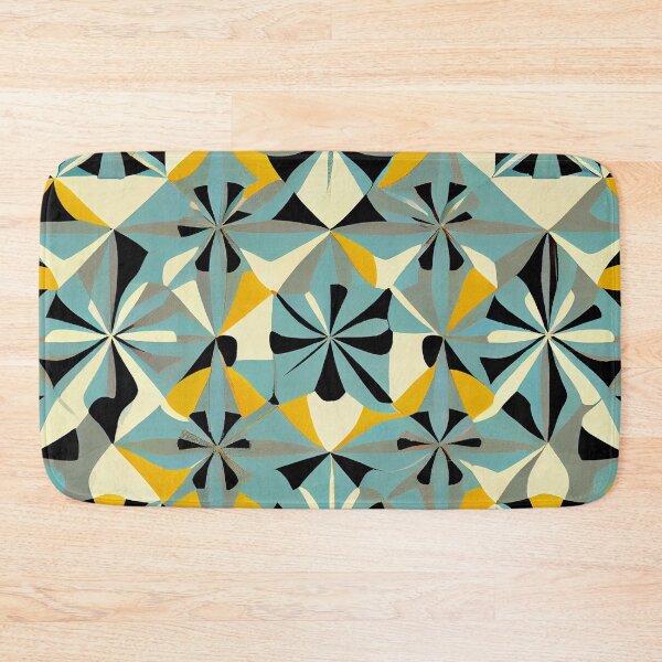 Item preview, Bold Geometric Aggressive Modern Farmhouse Pattern Digital Painting designed and sold by CodeAndColors.
