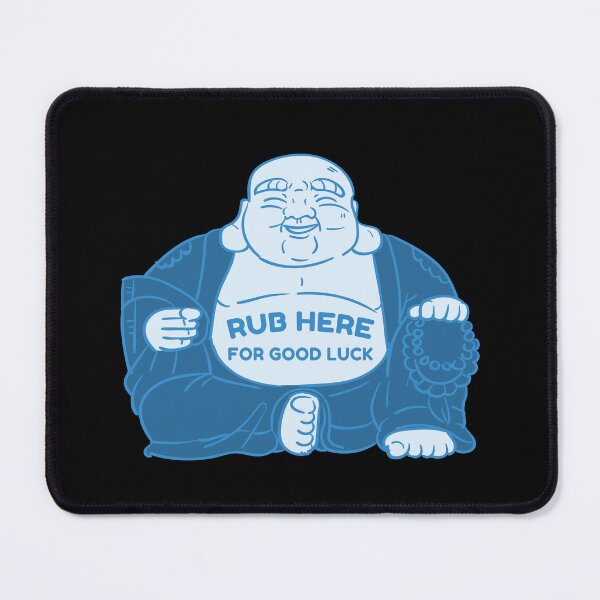 Item preview, Rub Here For Good Luck | Buddha designed and sold by yoshra.