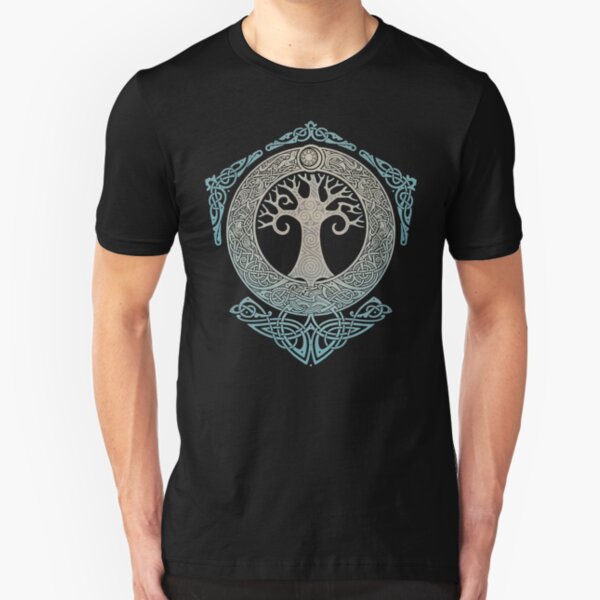 YGGDRASIL.TREE OF LIFE. Slim Fit T-Shirt