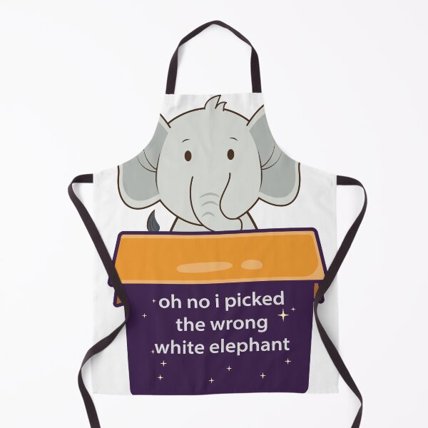 Item preview, oh no i picked the wrong white elephant designed and sold by Ragamined.