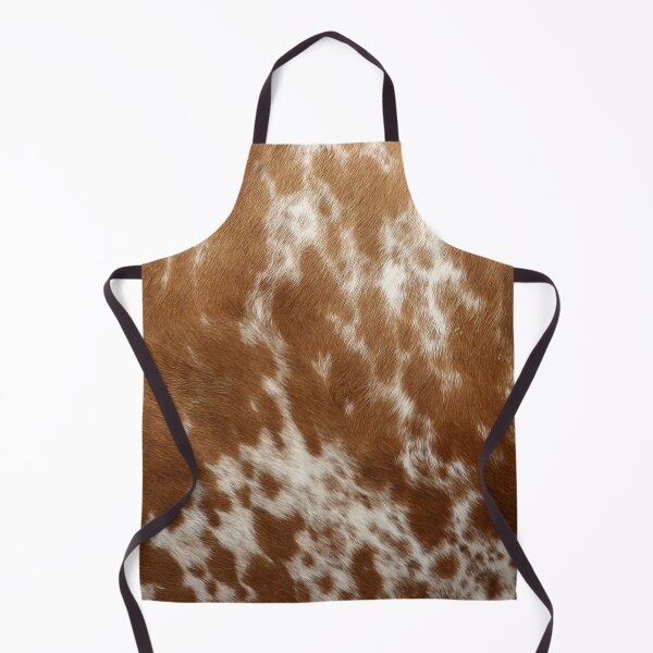 Item preview, Brown Cowhide, Cow Skin Print Pattern, Modern Cowhide Faux Leather designed and sold by maize official.